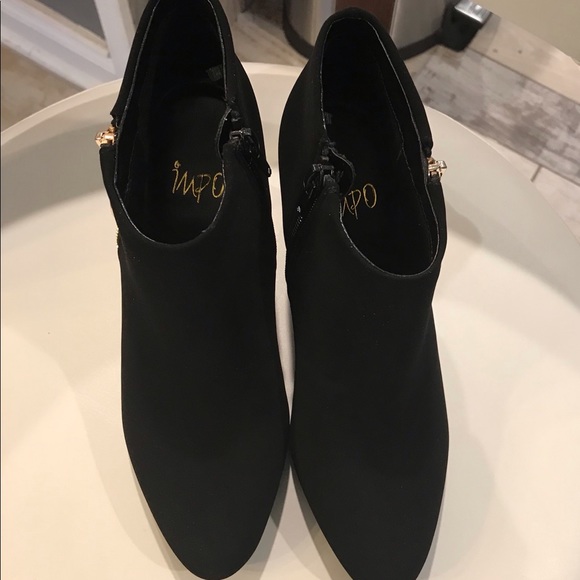 Impo black ankle bootie size 5 1/2 - Picture 3 of 8